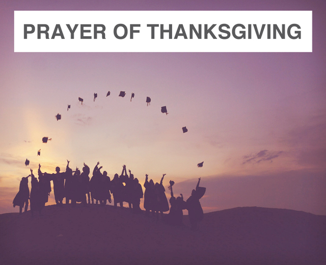 Prayer of Thanksgiving | Prayer of Thanksgiving| MusicSpoke