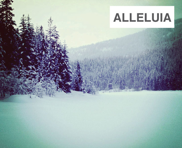 Alleluia | Alleluia| MusicSpoke