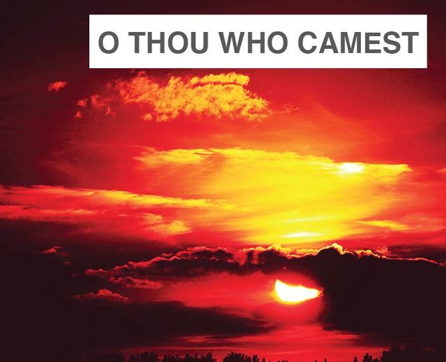 O Thou Who Camest From Above | O Thou Who Camest From Above| MusicSpoke