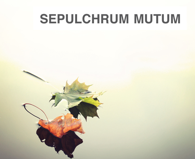 sepulchrum mutum | sepulchrum mutum| MusicSpoke