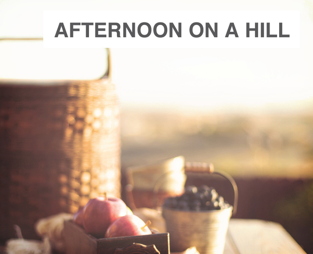 Afternoon on a Hill | Afternoon on a Hill| MusicSpoke
