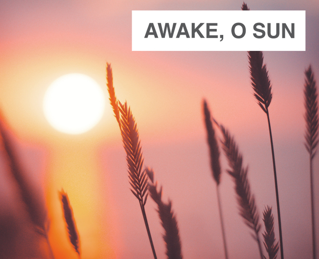 Awake, O Sun | Awake, O Sun| MusicSpoke