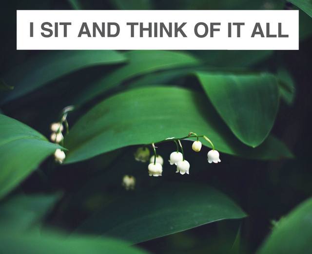 I Sit and Think of It All | I Sit and Think of It All| MusicSpoke